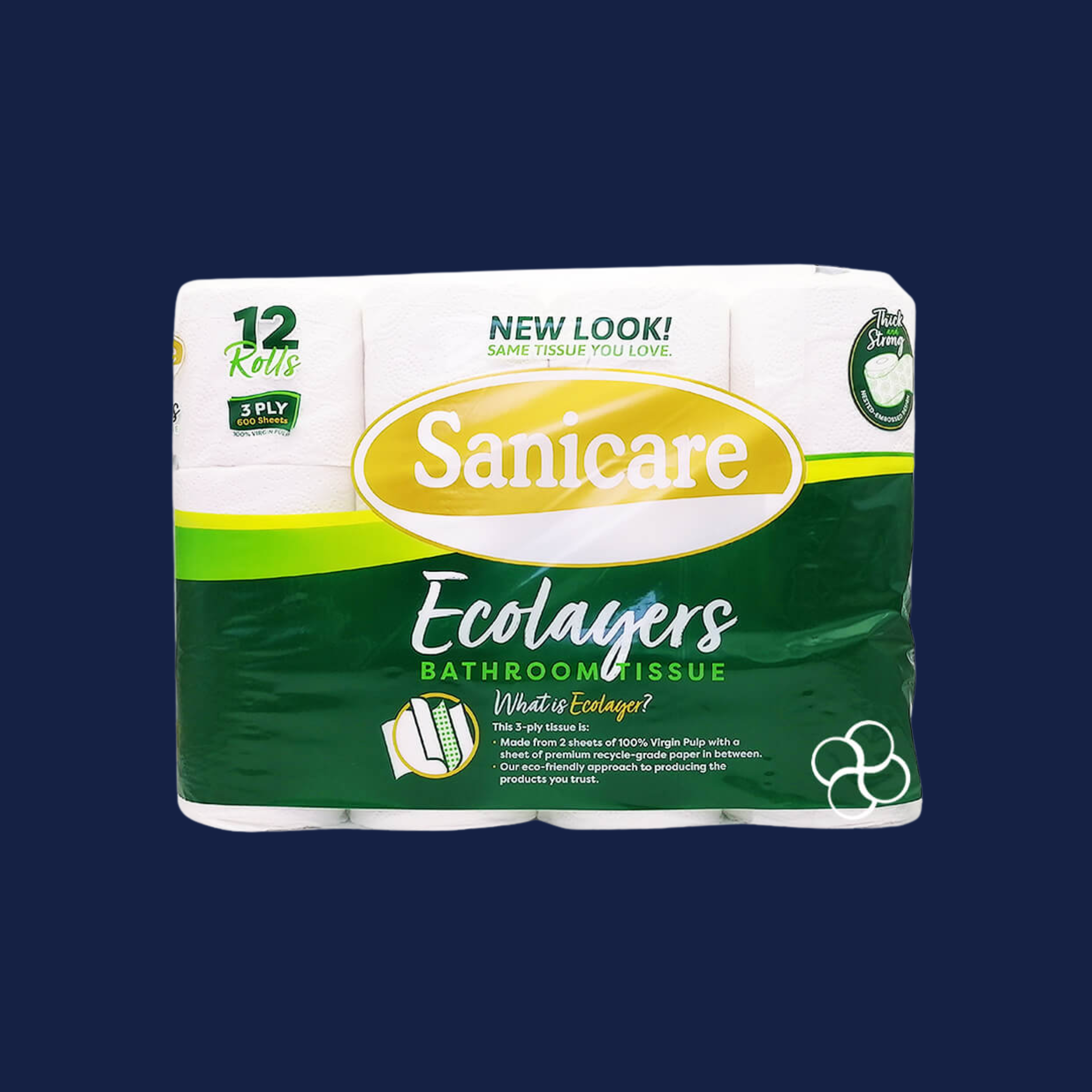 Toilet Tissue 3-Pack